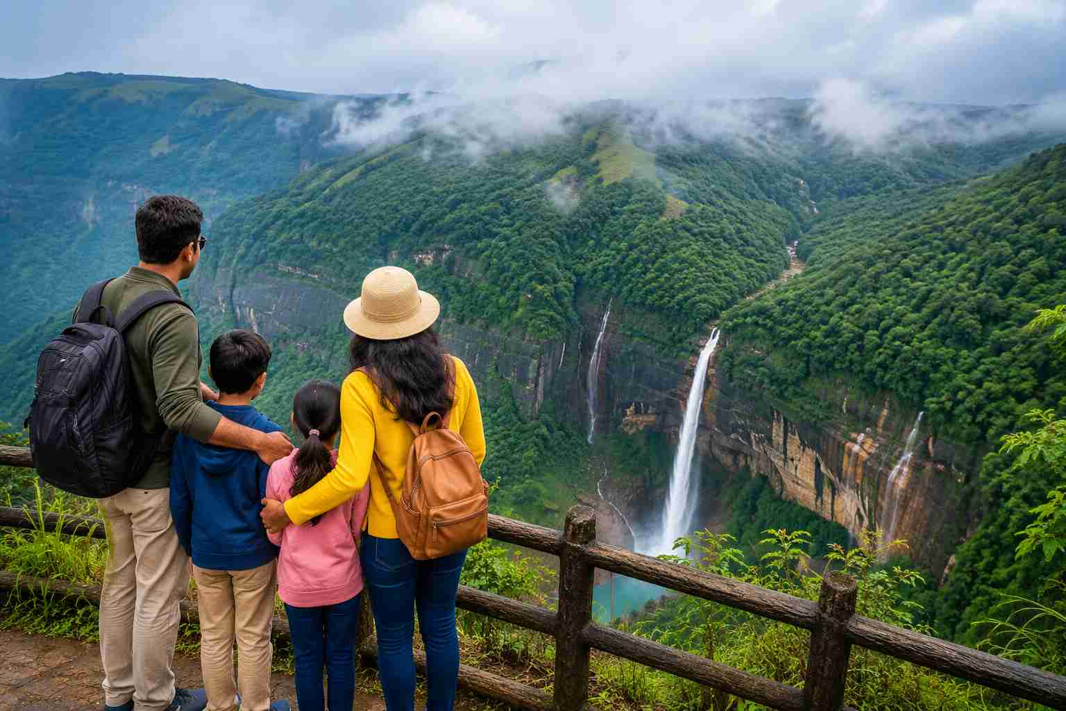 Meghalaya with Family: A Complete Guide to Planning a Comfortable Northeast Holiday