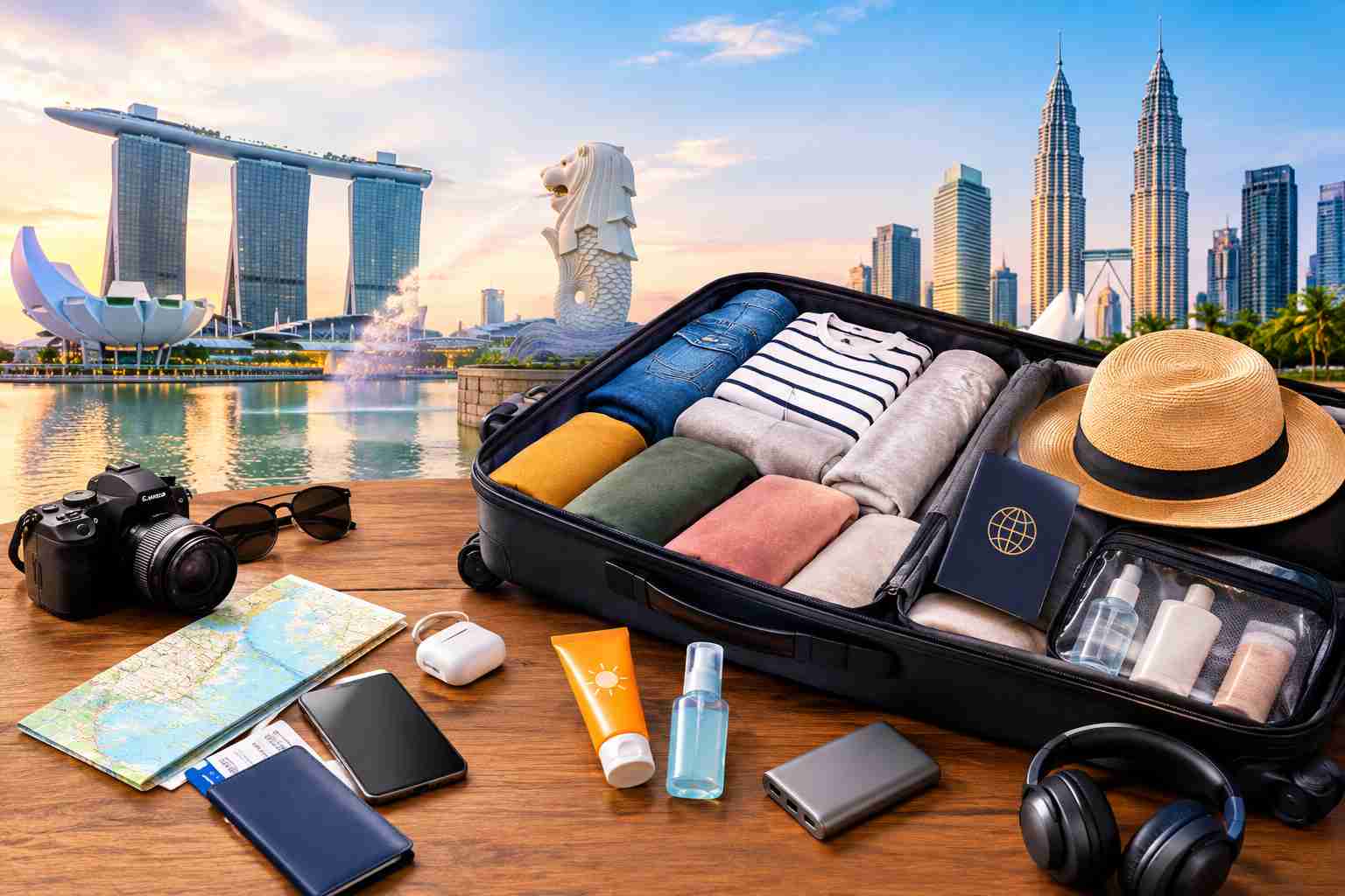 Singapore Malaysia Tour Packing List: What to Carry for a Stress-Free Trip